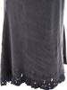 BALENCIAGA Washed Black Mid-Length Skirt for Women