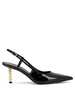 GIVENCHY Sleek and Sophisticated Patent Leather Slingback Pumps