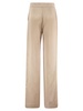 Antonelli Firenze Viscose And Linen Palazzo Trousers