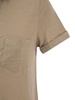 Majestic Short Sleeved Linen Polo Shirt