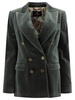 ETRO Double-Breasted Velvet Blazer for Women - Slim Fit