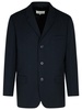 Maison Margiela Navy Virgin Wool Blazer Man