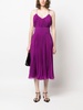 Max Mara Pianoforte Pleated Midi Dress