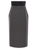 Sportmax Anny1234 Stretch Wool Pencil Skirt