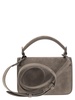 Brunello Cucinelli Suede Bag With Precious Contour