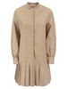 Fabiana Filippi Wool And Cotton Poplin Dress