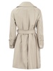 S Max Mara Vtrench Drip Proof Cotton Twill Over Trench Coat