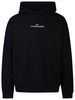 Maison Margiela Black Cotton Hoodie Man