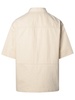 Jil Sander Ivory Cotton Shirt Man