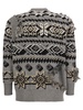 Etro Jacquard Jumper Inlaid With Wolf