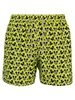 Mc2 Saint Barth Lightweight Fabric Swim Boxer Shorts With Print