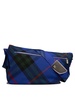 Burberry Shield Tartan-Check Zipped Shoulder Bag