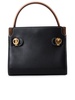 Tory Burch Lee Radziwill Black Leather Bag