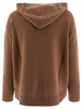 'S Max Mara "Gorizia" Knit Hoodie In Wool And Cashmere