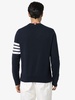 THOM BROWNE Men's Relaxed Fit 4-Bar Cotton Crewneck Sweatshirt