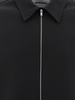 JIL SANDER Contemporary Boxy Black Long Sleeve Shirt