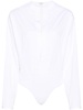 Alaia Cotton Bodysuit Shirt