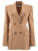 Max Mara Sportmax "Adamo" Wool Stretch Double Breasted Blazer