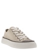 Brunello Cucinelli Suede Trainers With Precious Toe