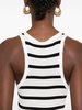 Majestic Striped Ribbed Tank Top