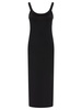 ALEXANDER MCQUEEN Sleek Bodycon Dress in Luxurious Black for Women