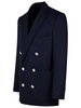 Balmain Blue Wool Blazer