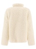 JIL SANDER Eco Shearling Winter Jacket in White