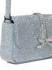 Rhinestone Denim Shoulder Bag Shoulder Bags Light Blue