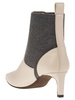 BRUNELLO CUCINELLI Refined and Luxurious Leather Heeled Ankle Boots for Women