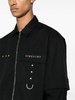 Givenchy Black Shirt With Removable Sleeves Men