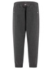 THOM BROWNE Luxury Wool Joggers - Classic Gray