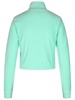 Casablanca 'Track Laurel' Light Green Cotton Blend Sweatshirt Woman