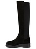 Boots With Suede Inserts Stivali & Stivaletti Black