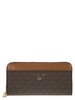 Michael Kors Continental Wallet With Printed Canvas