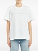 Stella Mc Cartney Crystal Embellished Logo T Shirt