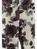 Alberto Biani Silk Pants With Floral Pattern