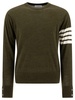 THOM BROWNE Luxury Wool Knit Sweater