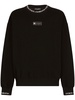 DOLCE & GABBANA Men's Logo-Print Cotton Sweatshirt in Black - SS24 Collection