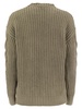 Max Mara Woman Sage Green Cotton Acciaio Sweater