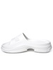 Ganni White Rubber Slippers