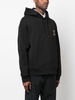 Dolce & Gabbana Cotton Hoodie With Bee And Crown Logo