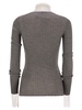 Sportmax Derris Turtle Neck Sweater With Directional Ribbing