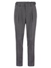 Peserico Virgin Wool And Linen Blend Trousers