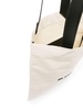 Jil Sander Book Tote Linen Shopping Bag