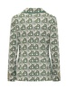 Casablanca Heart Monogram Jacquard Single-Breasted Jacket