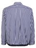 Sacai Striped Logo Embroidered Collared Button-Up Shirt