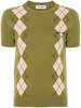 Miu Miu Argyle-Intarsia Top