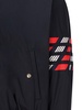 Thom Browne 4-Bar Striped Zipped Puffer Bomber Jacket