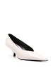 The Wedge Heel 50 leather pumps