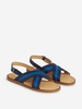 Bally Two-Tone Leather Sandals